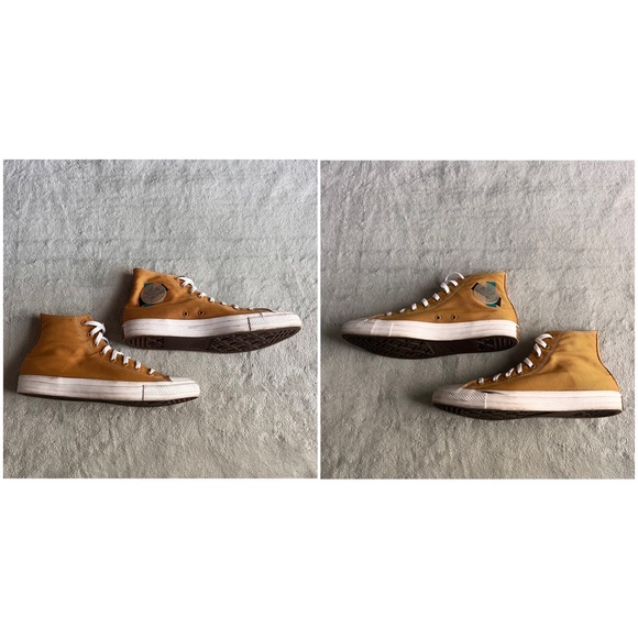 Converse Chuck Taylor All-Star Hi Top Wheat Turbo Sneaker Mens 10 Womens 12 - Picture 5 of 14